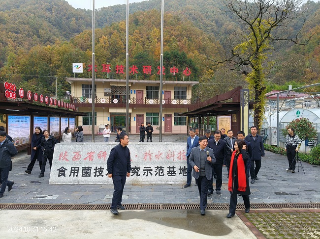 陜西省微生物所向科技部定點(diǎn)幫扶工作調(diào)研組匯報(bào)項(xiàng)目成效